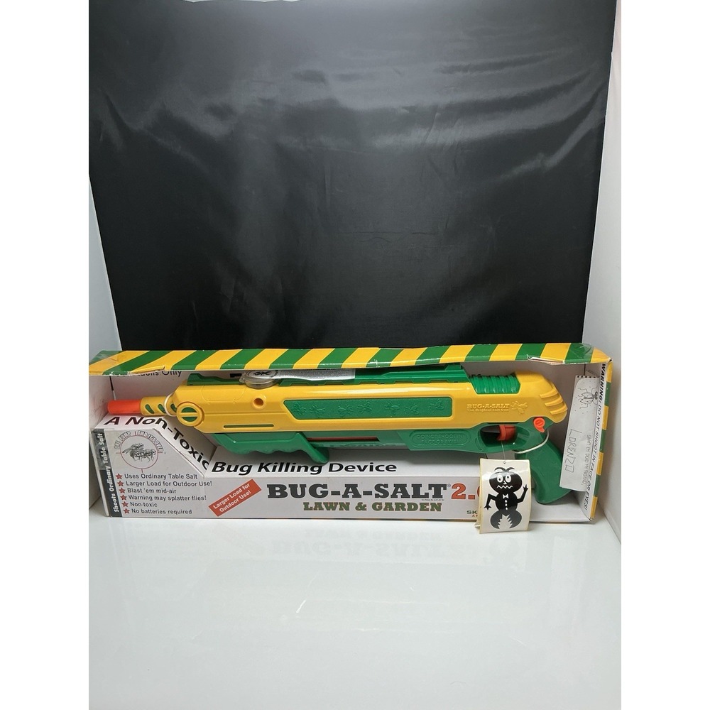 Bug-A-Salt 2.0 Lawn & Garden Rare Collectors Edition NEW Original Box